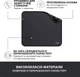 Игровая поверхность Logitech Mouse Pad Studio Graphite (956-000049) - изображение 7