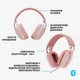 Bluetooth-гарнітура Logitech Zone Vibe 100 Wireless Rose (981-001224) TT - зображення 7