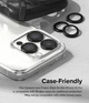 Защитное стекло на камеру Fusion Camera Lens Frame Glass для iPhone 15 Pro Black (CM09851RS) - изображение 7