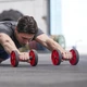 Ролики для пресса Adidas Core Rollers красный Уни One Size ADAC-11604 - изображение 3