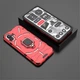 Чохол з підставкою Deexe Hybrid Case для Nothing Phone (2) - Red - зображення 3