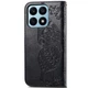 Чехол-книжка с рисунком UniCase Butterfly Pattern для Honor X8a - Black - изображение 5