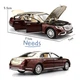 Машинка моделька Mercedes Maybach S600 металева іграшка колекційна 21 см Бордовий (8467744) - зображення 4