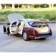Машинка моделька Mercedes Maybach S600 металева іграшка колекційна 21 см Бордовий (8467744) - зображення 9