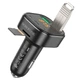 Автомобильный FM модулятор трансмиттер Borofone BC43 Bluetooth USB QC3.0 АЗУ FM передатчик с быстрой зарядкой - изображение 4