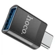 Переходник адаптер Hoco UA17 OTG Type-C на USB внешний хаб для передачи данных и зарядки телефона планшета - изображение 4