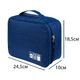 Органайзер для гаджетов и зарядных устройств Travel 24,5х18,5х10 см Синий (25164) - изображение 10
