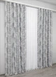 Комплект готовых штор VR-Textil Блэкаут-софт Лилия № 333ш(Б) Серый 150х275 см 2шт (30-075) - изображение 5