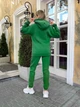 Костюм "Style" (unisex / турецький футер) Мод. ТЕВ-7711, зелений ,розмір 44-46 - зображення 2