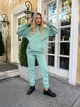 Костюм "Style" (unisex / турецький футер) Мод. TEVI-7711, бірюзовий,розмір 48-50 - зображення 3