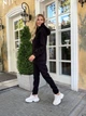 Костюм "Style" (unisex / турецький футер) Мод. ТЕВ_7711, чрний ,розмір 48-50 - зображення 3