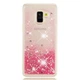 Чехол Glitter для Samsung Galaxy S9 / G960 бампер силиконовый аквариум Розовый - изображение 1