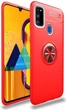 Чохол TPU Ring для Samsung Galaxy M21 / M215 бампер з підставкою Red Без бренду - зображення 1