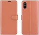 Чехол IETP для Xiaomi Redmi 9A книжка кожа PU коричневый - изображение 6