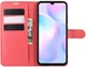 Чехол IETP для Xiaomi Redmi 9A книжка кожа PU красный - изображение 4