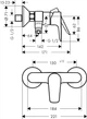Смеситель для душа HANSGROHE Talis E 71760340 черный матовый хром - изображение 2