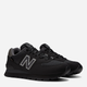 Buty sportowe męskie na platformie do kostki New Balance 574 ML574DK2 40 (7US) 25 cm Czarne (196307322263) - obraz 2