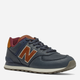 Buty sportowe męskie do kostki New Balance 574 ML574OMC 40.5 (7.5US) 25.5 cm Niebieski/Brązowy (739980544210) - obraz 2