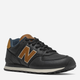 Buty sportowe męskie do kostki New Balance 574 ML574OMD 40.5 (7.5US) 25.5 cm Czarny/Brązowy (739980521259) - obraz 2