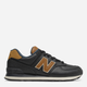 Buty sportowe męskie do kostki New Balance 574 ML574OMD 49 (14US) 32 cm Czarny/Brązowy (739980521365) - obraz 1