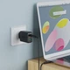 Сетевое зарядное устройство для быстрой зарядки ACEFAST A13 65W PD/QC 3.0 (2Type-C+USB) + Кабель Type-C-Type-C 1.2м Black - изображение 9