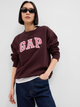 Світшот жіночий GAP 554936-15 XS Бордовий (1200115935184) - зображення 1