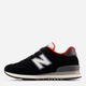 Buty sportowe damskie zamszowe na platformie do kostki New Balance 574 WL574WG2 36.5 (6US) 23 cm Czarne (196307182805) - obraz 3