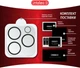 Защитное стекло для камеры смартфона Apple iPhone 15 Pro/15 Pro Max Intaleo Camera Lens Black (1283126576867) - изображение 3
