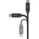 Дата кабель USB-C to USB-C 1.2m USB 3.1 Gen2 240W (50V/5A) Choetech (XCC-1035) - изображение 3