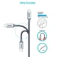 Дата кабель USB-C to USB-C 1.8m USB 3.1 PD100W Choetech (XCC-1002) - изображение 2
