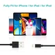 Дата кабель USB 2.0 AM to Lightning 1.2m 2.4A MFI Choetech (IP0026) - изображение 6