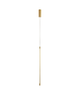 Подвесной светильник 20122 Gold Matt 12W 3000K 960Lm размер: Ø: 1.6cm H: 80cm - изображение 1