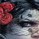 Футболка Gothic Lady with Rose (3D, світиться в темряві) (Rock Chang, 3D, Special Effects, The Absolute collections), Розмір L - зображення 3