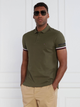 Поло довге чоловіче Tommy Hilfiger Slim Fit MW0MW31549 S Хакі (8720644202395) - зображення 4