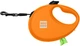 Поводок-рулетка для собак WAUDOG R-leash с контейнером для пакетов светоотражающая лента M до 20 кг 5 м Оранжевый (26284Collar) - изображение 3