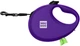 Поводок-рулетка для собак WAUDOG R-leash с контейнером для пакетов светоотражающая лента M до 20 кг 5 м Фиолетовый (26289Collar) - изображение 3
