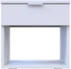 Прикроватная тумба Doros GN1 40х40х35 Белая (41510031) - изображение 1