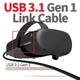 Кабель Oculus Link Type-C - type С, в оплетке 5 метров Oculus Link для Meta Quest Oculus Quest 2, 3, 3S, Pro, Pico 4-легкий кабель 180 грамм - изображение 5