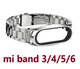 Металічний ремінець Milano MiJobs Xiaomi Mi Band 3 4 5 6 metalic - зображення 1