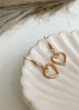 Женские серьги Нежное Сердце No Brand 824-01 Золотой - изображение 2