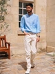 Джинсы Slim Fit мужские Uniqlo 503796970 W34L32 Белые (1159786657) - изображение 6
