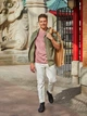 Джинсы Slim Fit мужские Uniqlo 503796970 W34L32 Белые (1159786657) - изображение 12