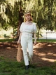 Джинсы Regular Fit женские Uniqlo 984237302 27 Белые (1159787155) - изображение 15