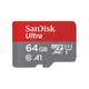Карта пам'яті microSDXC (UHS-1) SanDisk Ultra 64Gb class 10 A1 (140Mb/s) (adapter SD) (SDSQUAB-064G-GN6MA) - изображение 4