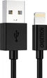 Кабель Choetech USB-A M - Lightning M 1.2 м MFI 2.4 A Черный (IP0026) - изображение 1
