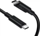 Кабель Choetech USB 4.0 Thunderbolt Type-C M - M 0.8 м Gen 3 100 Вт 40 Gbps 8K 60 Гц Чорний (XCC-1028) - зображення 1