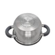 Каструля з нержавіючої сталі Zauberg 3,6л ZB-3,6 CG GREY - зображення 2