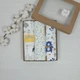 Набор для новородженных: 3 непромокаемых пеленки a.l.babybox Горох патриотический Разноцветный - изображение 1