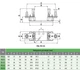 Тримач запобіжника 1P NH1 250A 1000V DC клеми M10-M10 для сонячних панелей (PV систем) [4122025] ETI - зображення 2