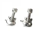 Запонки Гітара Сріблясті Handmade (acs0005790) - зображення 4